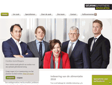Tablet Screenshot of geurinkenpartners.nl